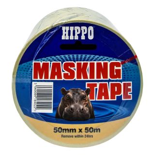 Hippo 50m Masking Tape