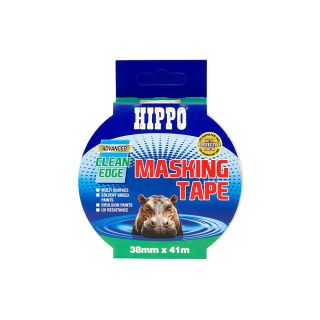 Hippo 41m Clean Edge Masking Tape Yellow