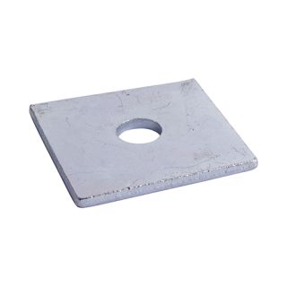 Timco 50 x 50 x 3mm Square Plate Washer BZP 2 Pack