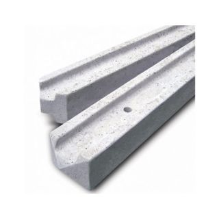 Supreme 94 x 109mm Litecast Slotted Intermediate Concrete Post