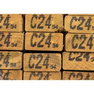 47 x 75mm Kiln Dried C16/C24 Eased Edges Carcassing Timber PEFC