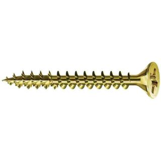Spax 4.0 Universal Screw Countersunk Pozi Yellow 200 Pack