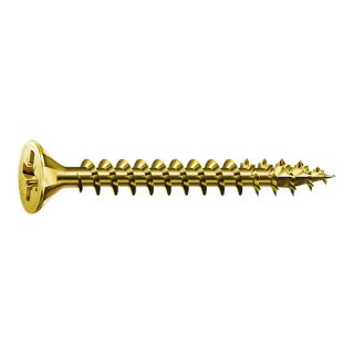 Spax 5.0 Universal Screw Countersunk Pozi Yellow 200 Pack