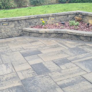 Tobermore Gardenstone Double Sided Walling Slate 300/260x180x120mm 23.52 Linear Metre Pack