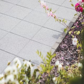 Tobermore Mayfair Flag Granite Textured Silver 600 x 600 x 50mm