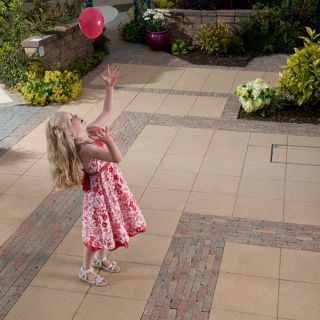 Tobermore Textured Flag Buff 450 x 450 x 35mm