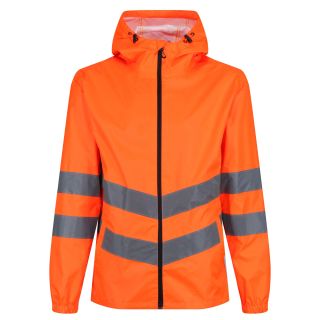 Regatta Hi Vis Pro Packaway Jacket Orange