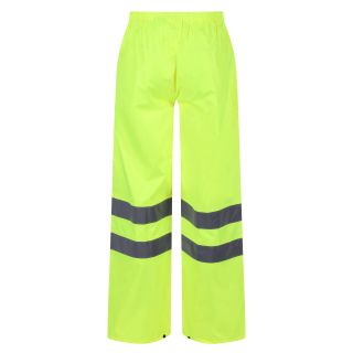 Regatta Hi Vis Pro Packaway Trouser Yellow