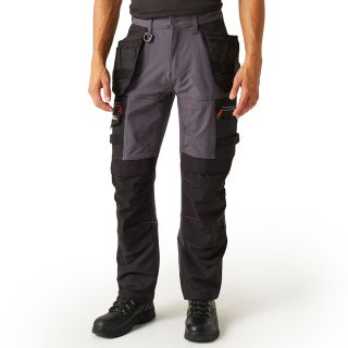 Regatta Tactical Infiltrate Stretch Trousers Iron Black Regular