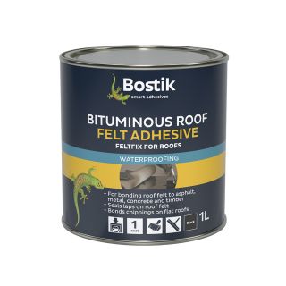 Bostik Feltfix Bituminous Felt Adhesive for Roofs Black