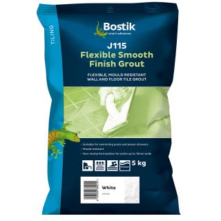 Bostik 5kg Pro J115 Smooth Finish Flexible Wall & Floor Grout