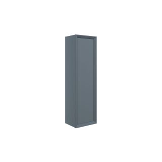 Avon 345mm Wall Hung 1 Door Tall Unit Matt Storm Blue