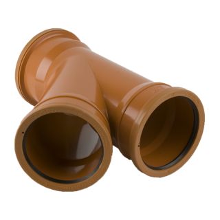 Brett Martin 110mm Underground 45° Triple Socket Branch