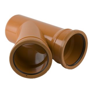 Brett Martin 110mm Underground 45° Double Socket Branch