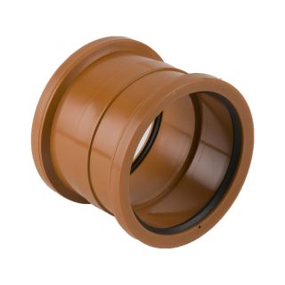 Brett Martin 110mm Underground Double Socket Coupler