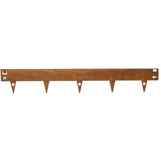 A Perry Edgemaster Flexible Garden Edging Corten 1060mm 