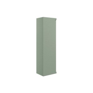 Heath 350mm Wall Hung 1 Door Tall Unit Matt Willow Green