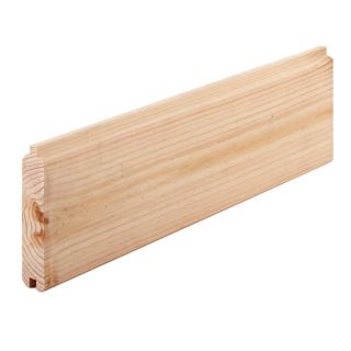 19 x 125mm PTGV1S Single Matchboard Cladding Redwood 5ths FSC®