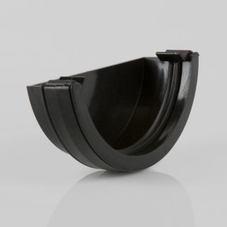 Brett Martin 112mm Roundstyle External Stopend Black