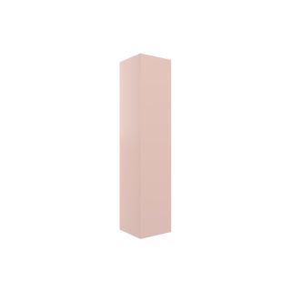 Claverdon 350mm Wall Hung 1 Door Tall Unit Matt Antique Rose