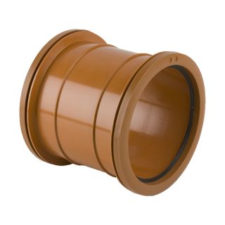 Brett Martin 110mm Underground Double Socket Slip Coupler