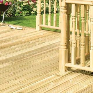 Arbordeck 32 x 125mm 3.6m UC3 Smooth & Groove Reversible Decking Board FSC®