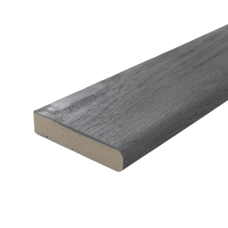 Millboard 32 x 150mm 3.6m Bullnose Board Brushed Basalt