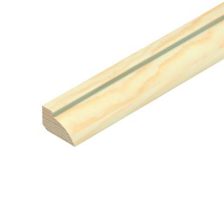 Cheshire Mouldings 2400mm Pine Glass Bead