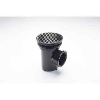 Brett Martin Underground 90° Outlet Roddable Gully Round Grid