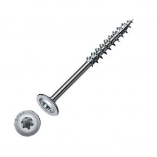 Spax 8.0 x 160mm Hi Force Washer Head Screw T40 Driver Bit Required