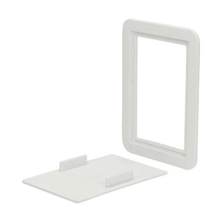 Timloc 110 x 160mm Plastic Hinged Access Panel White