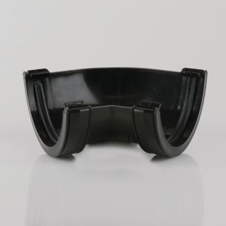 Brett Martin 112mm Roundstyle 135° Gutter Angle Black