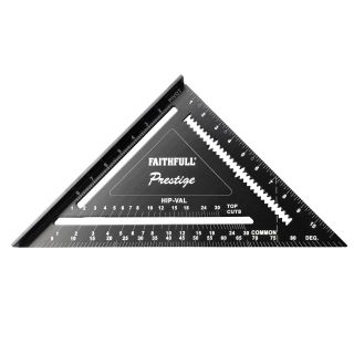 Faithfull 300mm Prestige Quick Square Black Aluminium