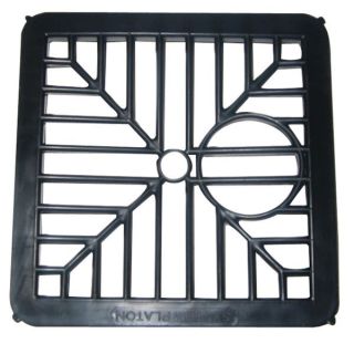 Flambeau 150 x 150mm Square Plastic Gully Grid Black