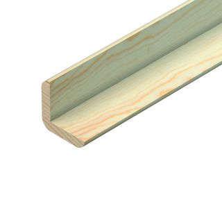 Cheshire Mouldings 2400mm Pine Cushion Corner Angle