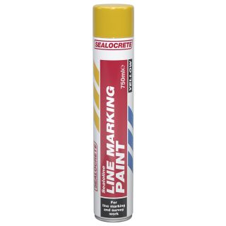 Sealocrete 750ml Sealoline Line Marking Paint Yellow