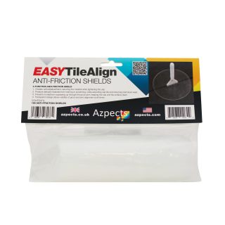 EASYTileAlign Anti-Friction Shields Clear 100 Bag