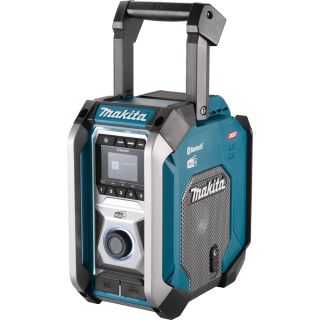 Makita 230V or 12/18/40V DAB+ / FM Bluetooth Radio Body Only MR007GZ