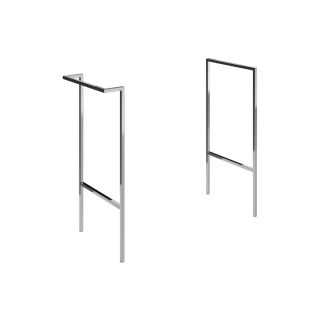 Claverdon Optional Frame with Integrated Towel Rail Chrome