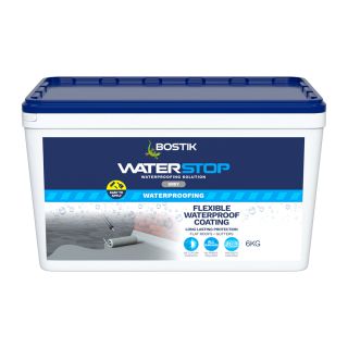 Bostik 6kg Waterstop Flexible Waterproof Coating Grey