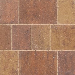 Marshalls Savanna Block Paving Autumn 160 x 160 x 50mm 10.75m² Pack