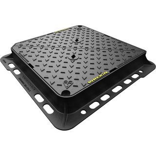 Wrekin 600 x 600 x 100mm Tristar Manhole Cover Ductile Iron D400