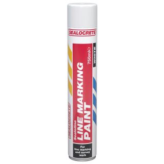 Sealocrete 750ml Sealoline Line Marking Paint White