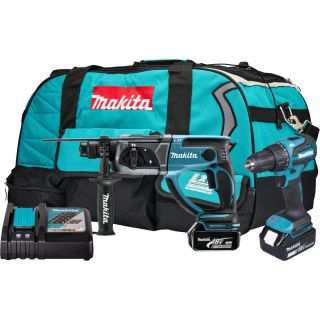 Makita 18V 2 Piece Combo Kit DLX2563T