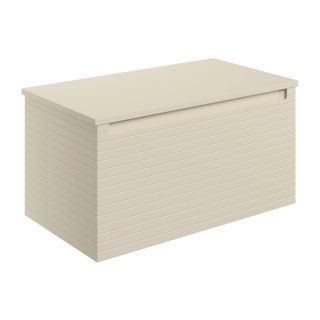 Heath 800mm Wall Hung 1 Drawer Basin Unit & Worktop Matt Cotton