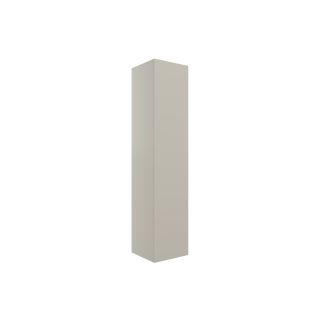 Claverdon 350mm Wall Hung 1 Door Tall Unit Matt Latte