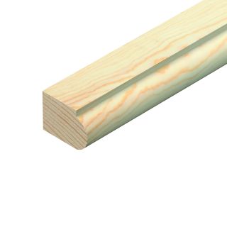 Cheshire Mouldings 21 x 15 x 2400mm Pine Staff Bead