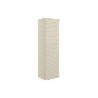 Heath 350mm Wall Hung 1 Door Tall Unit Matt Cotton