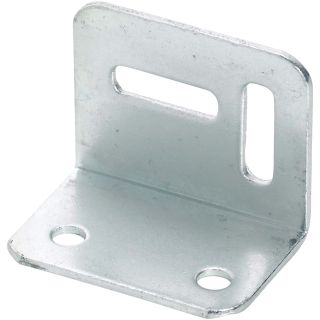 Perry 38mm Table Stretcher Plates with Screws Bright Zinc Plated 10 Pack