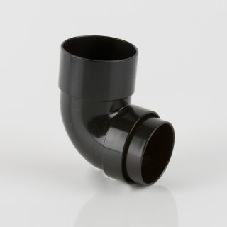 Brett Martin 68mm Round 92.5° Downpipe Bend Black